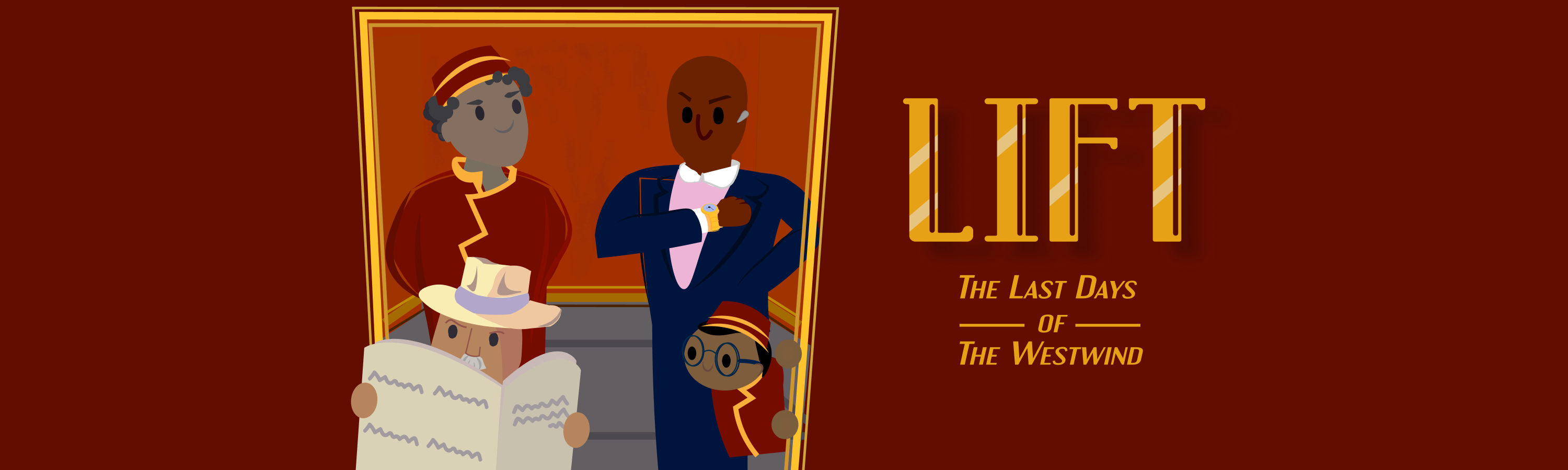 Lift key art with Westwind Hotel atmosphere